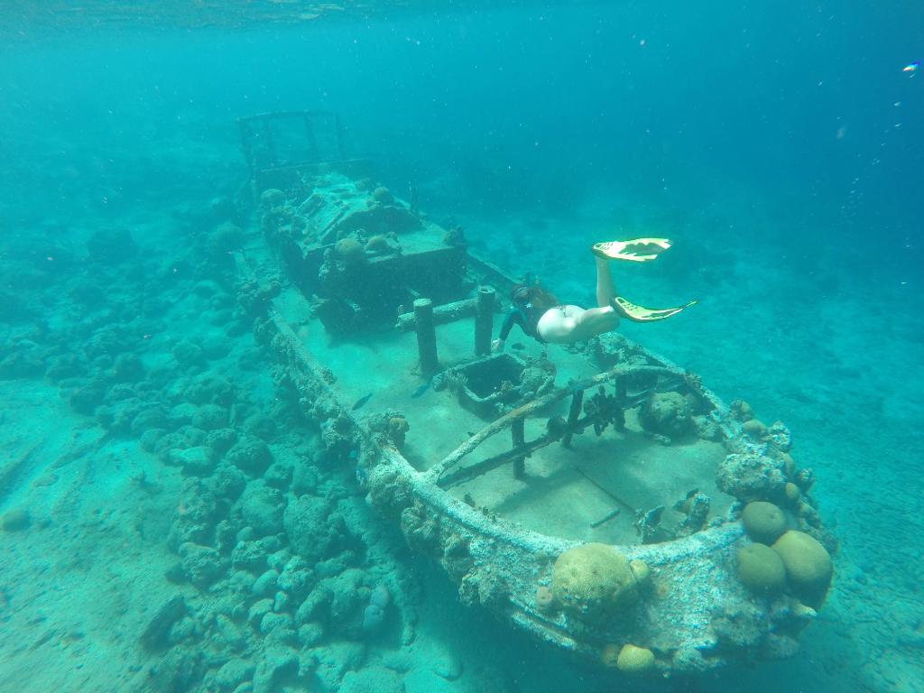 Tugboat onderwater